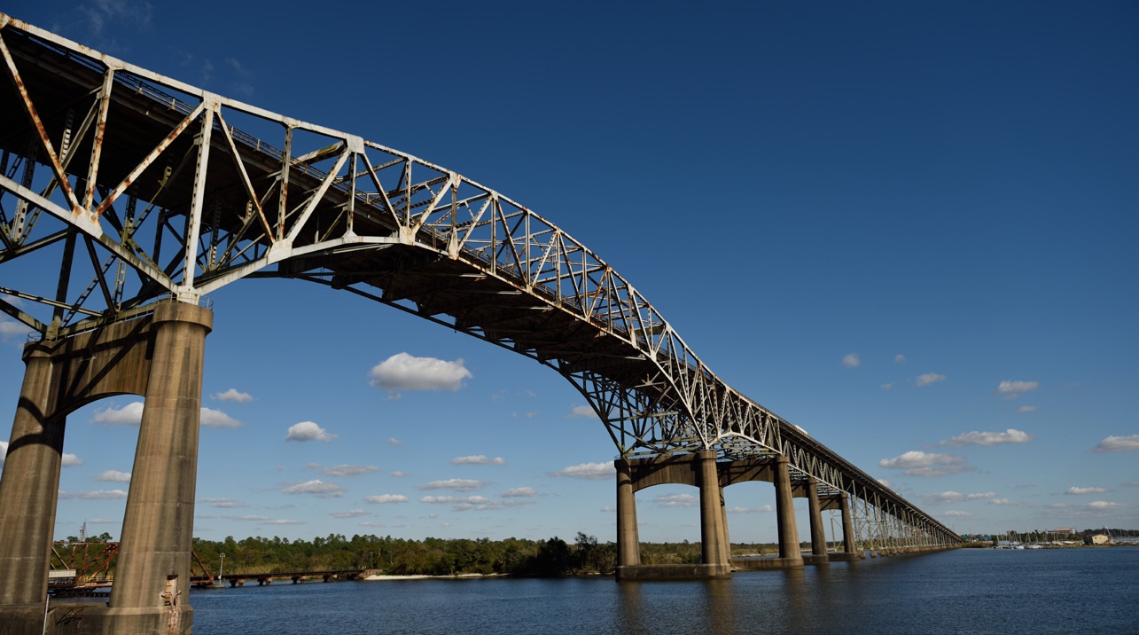 Bridge over a river