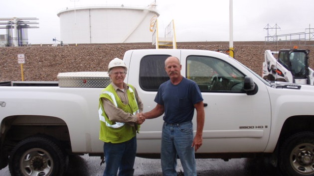 Fleet vehicle donations 2014 ND