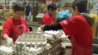 Food Bank volunteers Edmonton