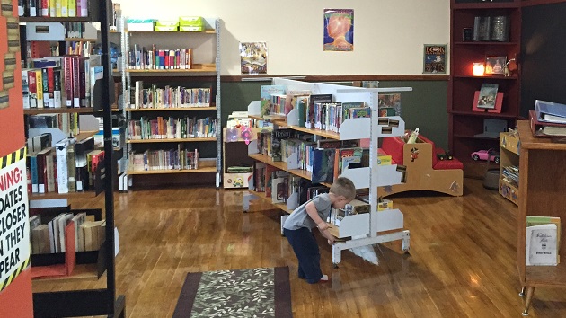 Waskatenau library for blog