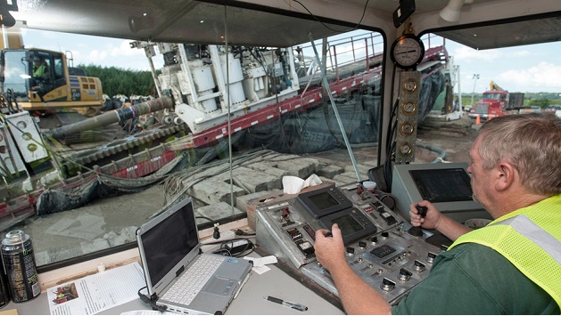 HDD project drilling rig