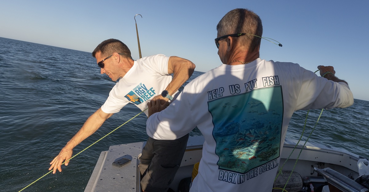 Men on a boat